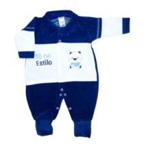 MACACÃO LONGO PLUSH BORDADO TO NO ESTILO