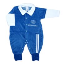 MACACÃO LONGO PLUSH BORDADO PRINCIPE
