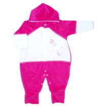 MACACÃO LONGO PLUSH BORBOLETA BORDADO