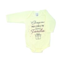 BODY M/LONGA PIPOQUINHA SILK FRASE UNISSEX