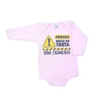 BODY M/LONGA SUEDINE CANELADO SILK FRASE UNISSEX