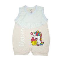 MACACÃO REGATA MEIA MALHA SILK INICORNIO FEM