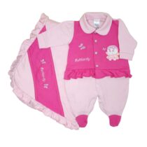 SAIDA DE MATERNDADE BODADO FEM SUEDINE