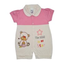 MAC. CURTO MEIA MALHA SILK BEAR IS MY STAR FEM