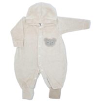 MACACÃO LONGO PLUSH BORDADO URSINHO