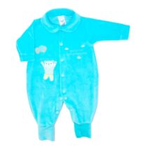 MACACÃO LONGO PLUSH BORDADO URSINHO BALÃO