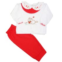 CONJ. PAGÃO 03 PC M/MALHA. (BORDADO)