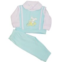 CONJ. PAGÃO 03 PC SUEDINE 5/1 C/DET. (BORD.)