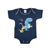 BODY SUEDINE MANGA CURTA SILK DINO MASC