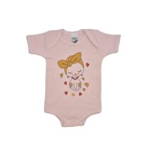 BODY SUEDINE CANELADO MANGA CURTA SILK GATINHA FEM