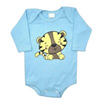 BODY MANGA LONGA SUEDINE TIGRE SILK UNISSES