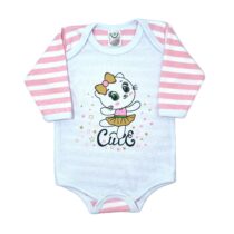 BODY MANGA LONGA SUEDINE BAILARINA FEM