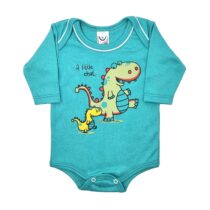BODY MANGA LONGA SUEDINE SILK DINO MASC