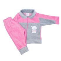 CONJ PLUSH GOLA MESCLA BORDADO