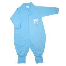 MAC. LONGO MEIA MALHA ZIPER BORDADO