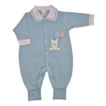 MAC. MEIA MALHA GOLA BRANCA BORDADO URSINHO UNISSEX