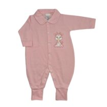 MAC. MEIA MALHA PIPOQUINHA BORDADO GIRAFA UNISSEX