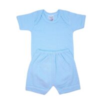 CONJ BODY M/CURTA PIPOCAO C/ SHORTS (2 PCS)