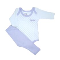 CONJ. BODY SUEDINE M/LONGA C/CULOTE (SILK) (2PCS)