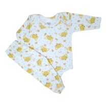 CONJ BODY SUEDINE MANGA LONGA EST CORRIDA DIVERSAS (2PCS)