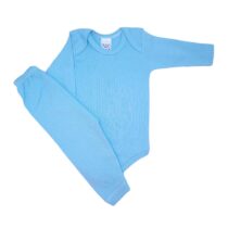 CONJ BODY M/LONGA SUEDINE CANELADO (2 PCS)