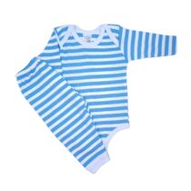 CONJ BODY M/LONGA SUEDINE LISTRADO (2 PCS)