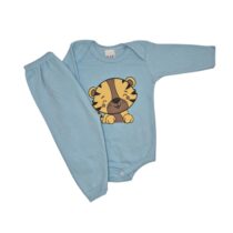CONJ. BODY M/LONGA SUEDINE ESTAMPADO (2 PCS)